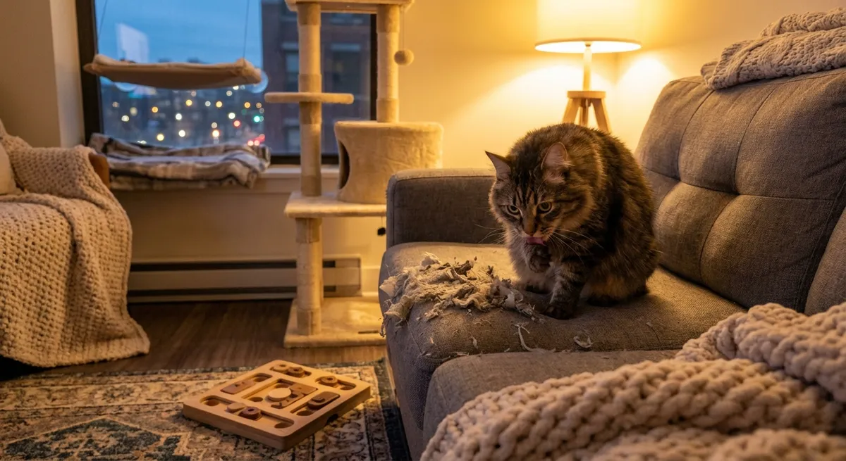 Why Your “Lazy” Indoor Cat Might Be Secretly Stressed (And How I Fixed It)