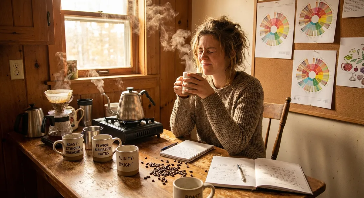 How I Trained My Taste Buds: A Real-Life Journey Into Coffee Tasting