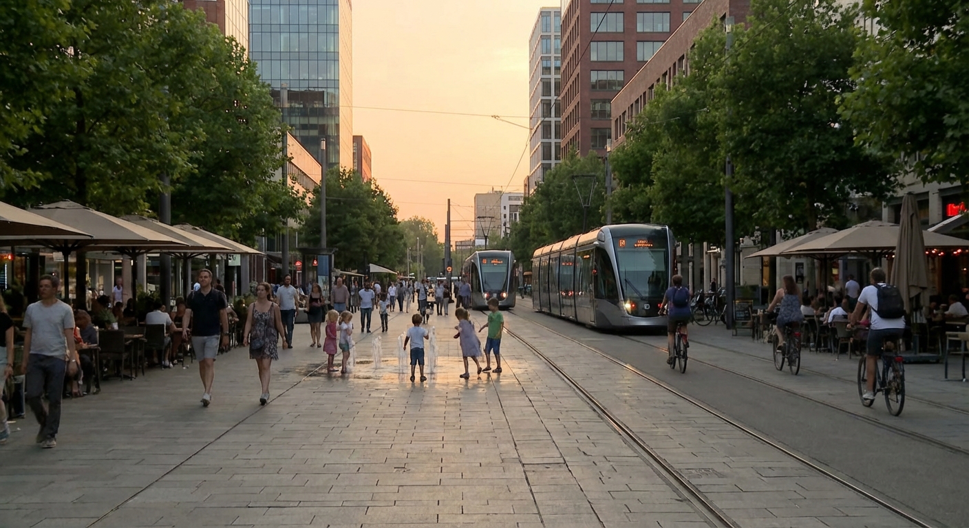 City With No Cars: Exploring Car-Free Urban Design