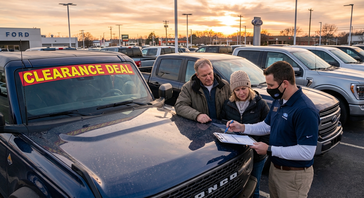 Ford Bronco Clearance Deals and What Buyers Should Know