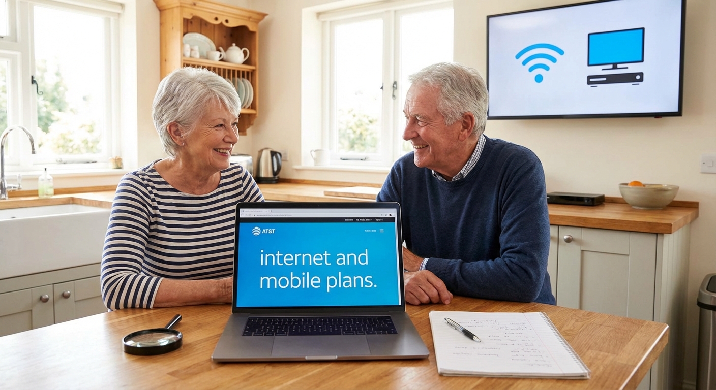 Guide to AT and T Internet and TV Plan Features for Seniors