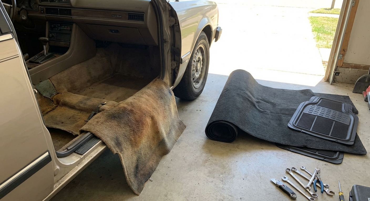 Guide to Car Carpet Replacement and Interior Floor Mat Options