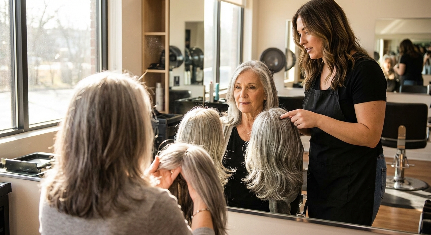 Guide to Choosing Natural Looking Wigs for Aging Hair