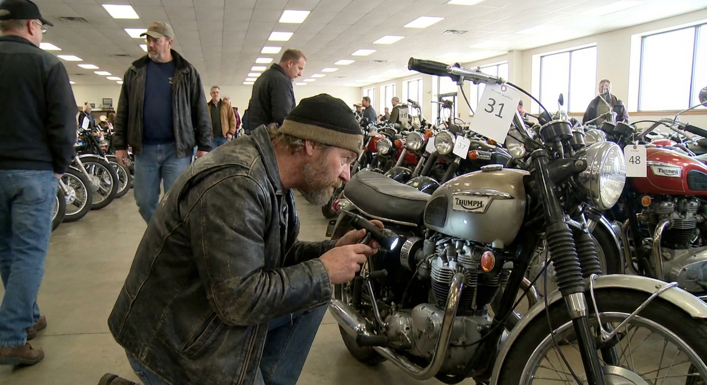 Guide to Evaluating Motorcycles at Auctions