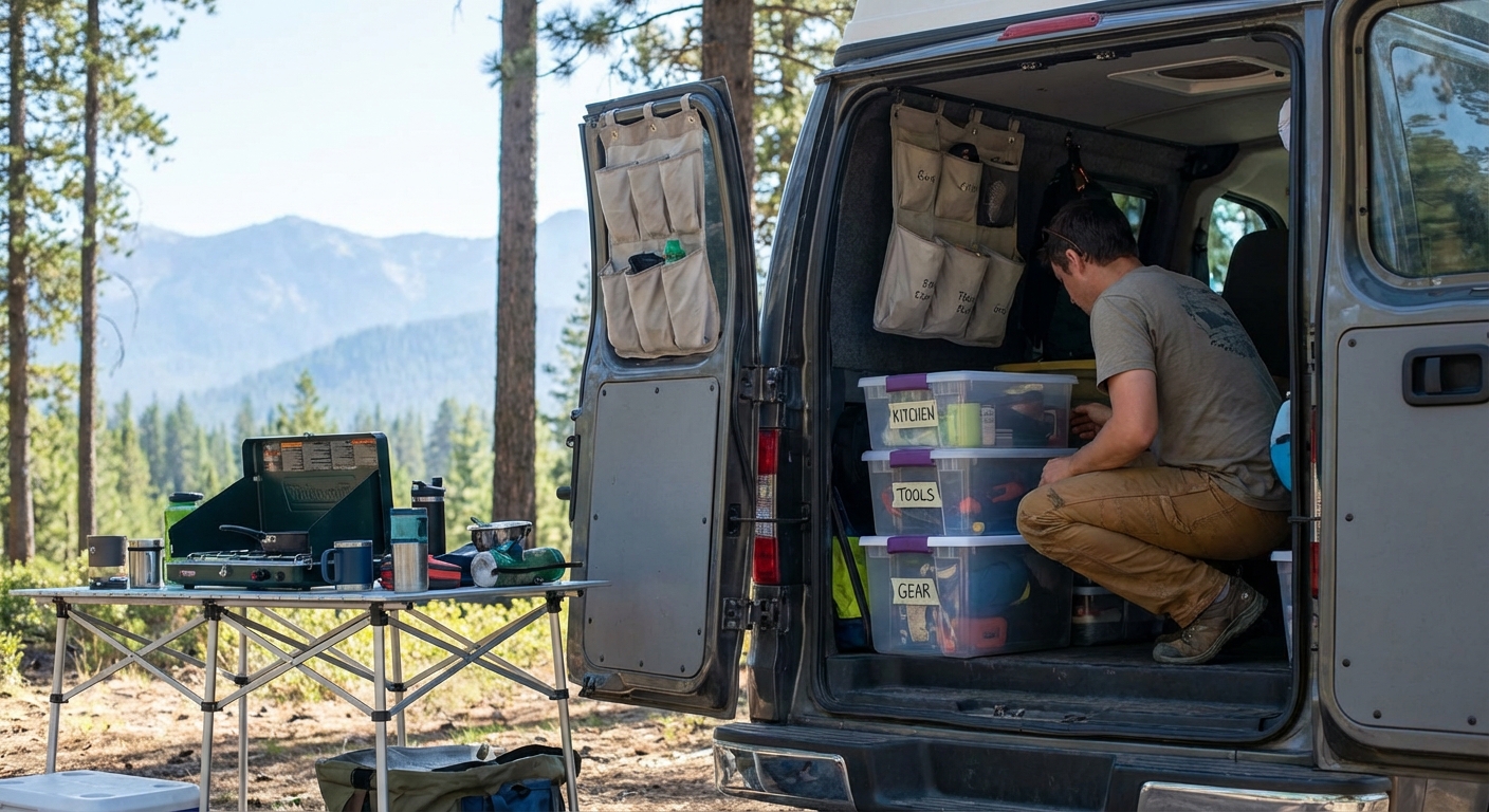 Guide to Organizing Camper Vans Efficiently