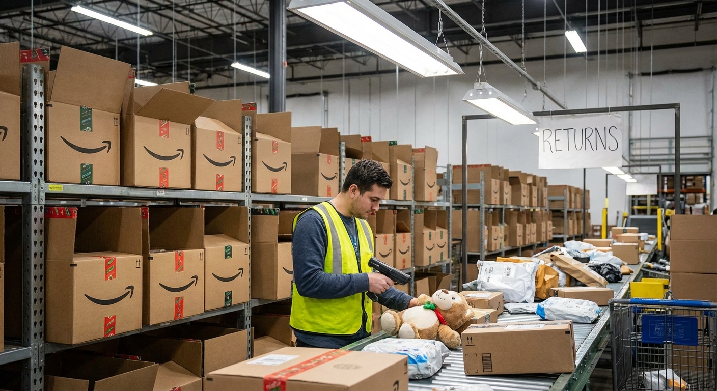 Information on Returned Amazon Christmas Item Sales