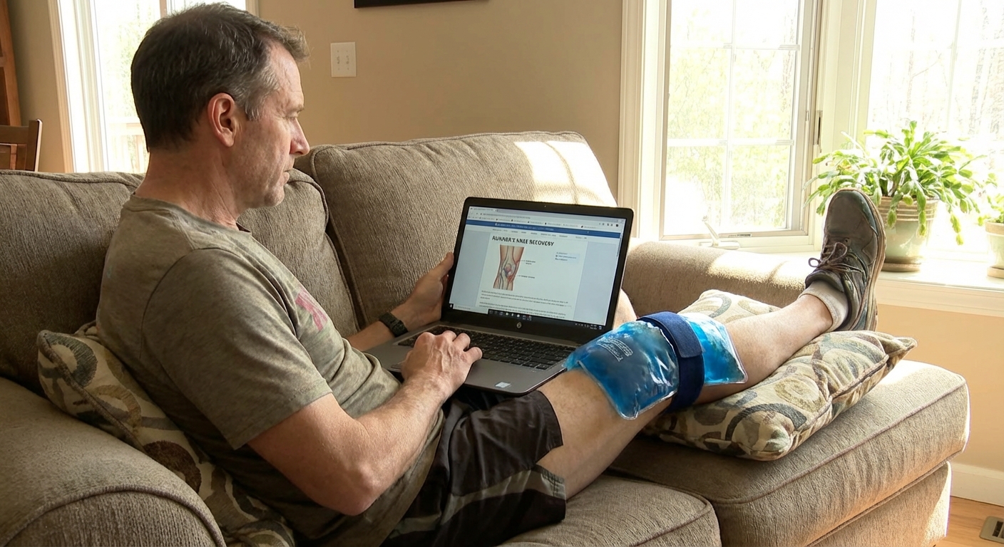 Learn about knee swelling relief strategies