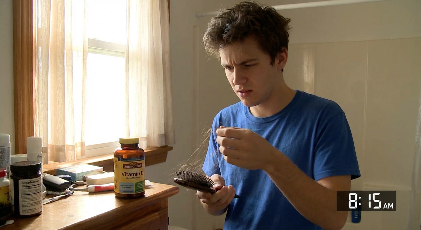 Learn about low vitamin D and hair loss