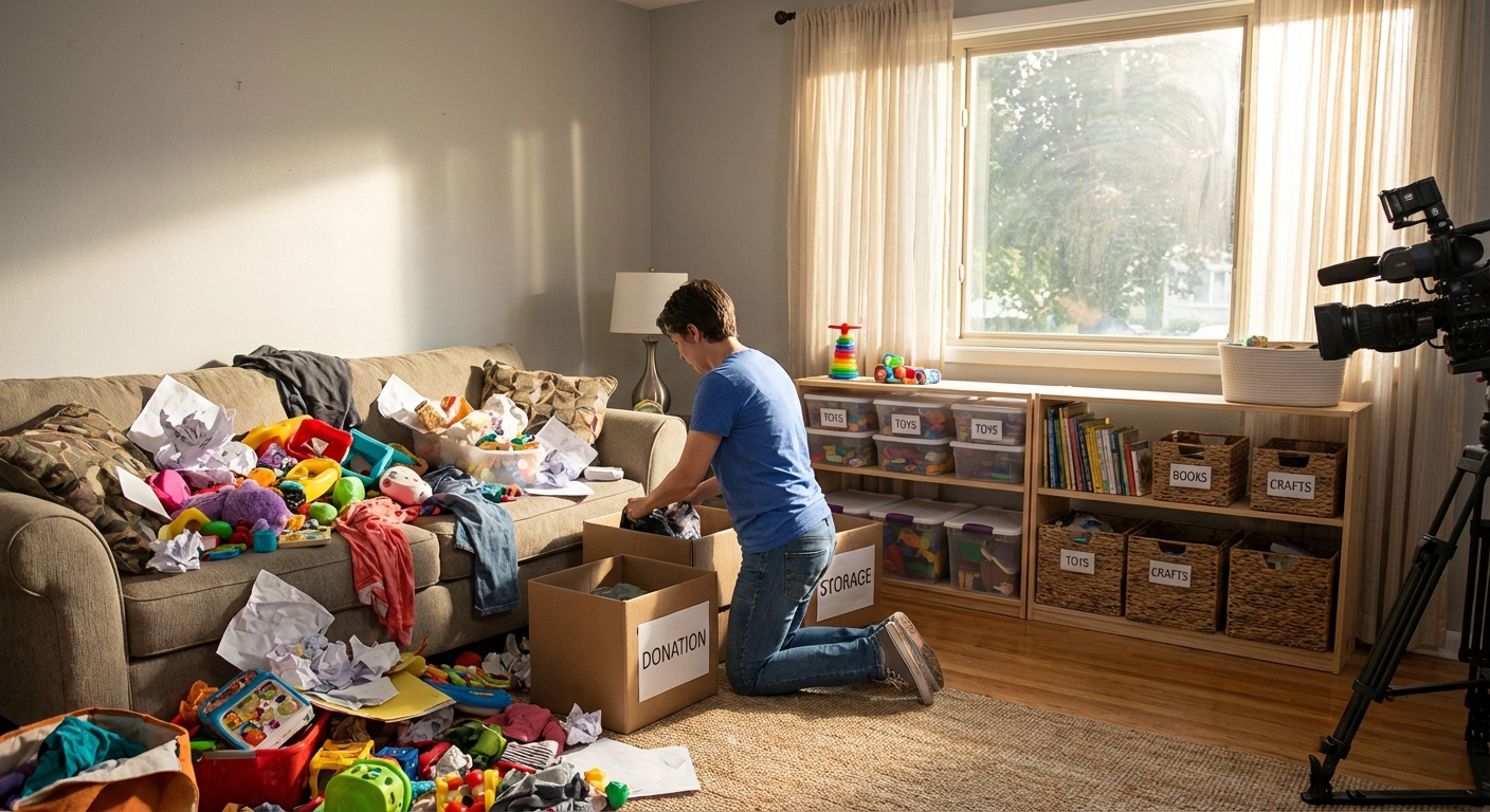 Organization Strategies to Reduce Household Clutter
